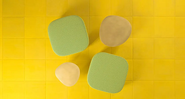 Niedriger runder Couchtisch aus Holz PAOLA LENTI LEVER B103 Fabrik PAOLA LENTI aus Italien. Foto №4