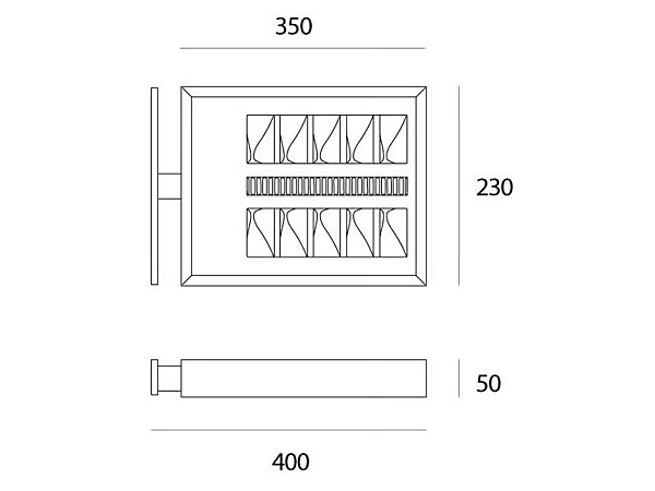 LED Außenwandleuchte Provoca aus Aluminium Artemide T085410, T085430 Fabrik Artemide aus Italien. Foto №2