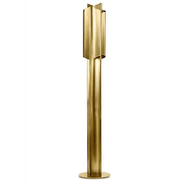 Stehlampe aus Messing mit einzigartigem Design BRABBU CYRUS Fabrik BRABBU aus Italien. Foto №2