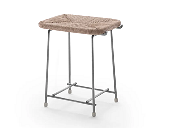 Hocker aus Seil für den Außenbereich FLEXFORM ANY DAY Hocker aus Seil für den Außenbereich FLEXFORM ANY DAY Fabrik FLEXFORM aus Italien