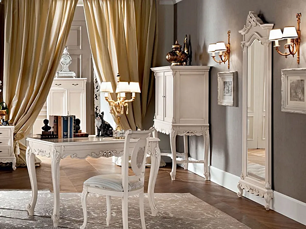 Wandspiegel aus massivem Holz Modenese Luxury Interiors 12215 Fabrik MODENESE GASTONE aus Italien. Foto №3