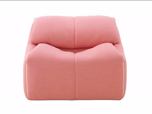 Stoffarmchair mit abnehmbarem Bezug Plumy LIGNE ROSET Fabrik LIGNE ROSET aus Italien. Foto №2