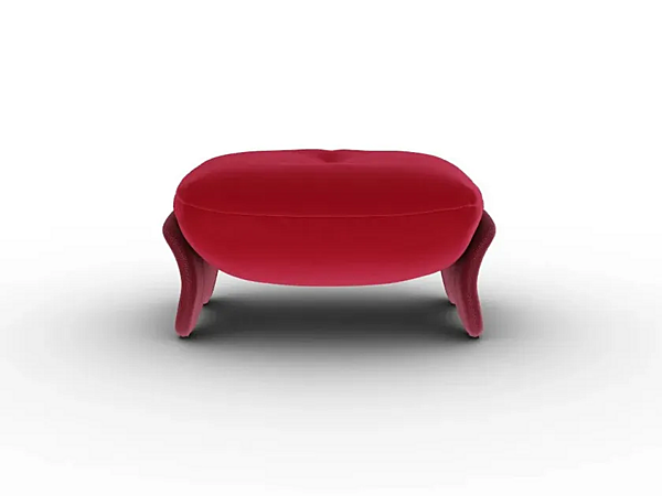 Lederpouf Squash POLTRONA FRAU Fabrik POLTRONA FRAU aus Italien. Foto №6