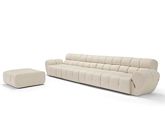 Modularer Ecksofa aus Stoff AMURA Palmo Modularer Ecksofa aus Stoff AMURA Palmo Fabrik AMURA aus Italien