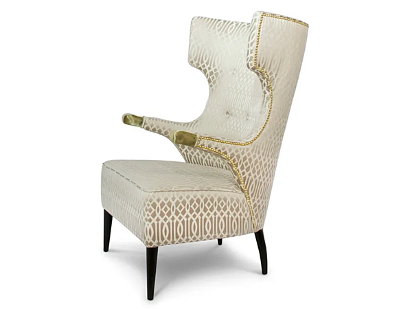 Sika Armchair mit Armlehnen aus Leder BRABBU Fabrik BRABBU aus Italien. Foto №11