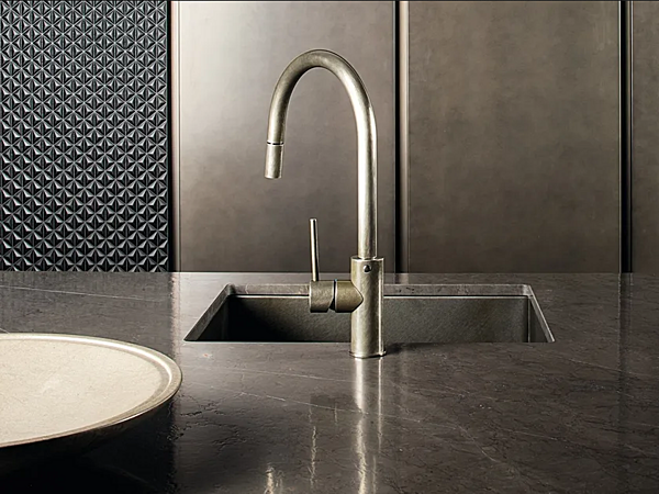 Holzküche mit integrierten Griffen GIORGETTI GK 01 Fabrik GIORGETTI aus Italien. Foto №5