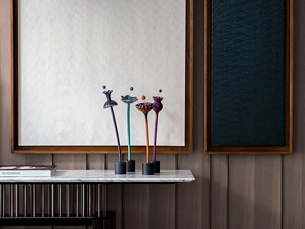Keramisches Dekorationsobjekt Flora GIORGETTI Fabrik GIORGETTI aus Italien. Foto №6