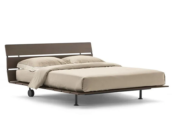 Orientalische Bett mit Rollen Tadao Flou Fabrik Flou aus Italien. Foto №1