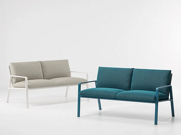 Zweisitzer Garten-Sofa aus Aluminium KETTAL Park Life Fabrik KETTAL aus Italien. Foto №2