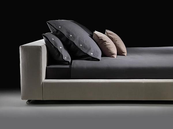 Doppelbett mit abnehmbarem Bezug Stoff FLEXFORM Groundpiece Fabrik FLEXFORM aus Italien. Foto №4