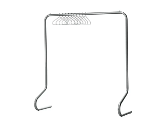 Kleiderständer aus Edelstahl Hangman Cappellini