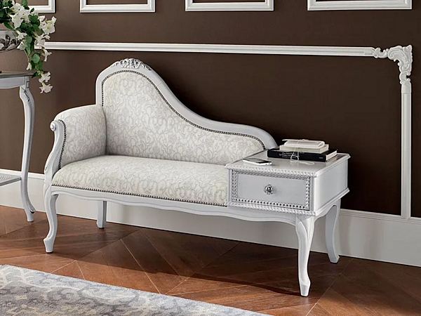 Kleiner Sofa aus Stoff Modenese Luxury Interiors Kollektion 13431A Fabrik MODENESE GASTONE aus Italien. Foto №1