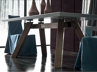 Rechteckiger Holztisch aus Massivholz CORTEZARI SOHO 253-RV