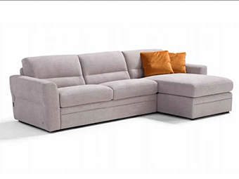 Ecksofa mit Stoffbezug und Schlaffunktion Amalfi Marinelli Home M1270