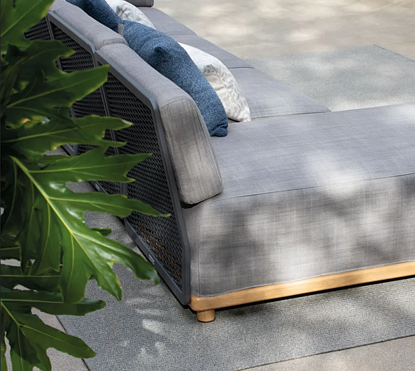 Modularer Gartensofa für 4 Personen aus Stoff Atmosphera Switch Fabrik ATMOSPHERA aus Italien. Foto №8