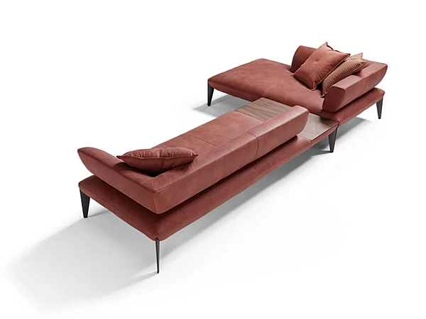 Ecksofa mit integriertem Couchtisch Egoitaliano Avenue Fabrik Egoitaliano aus Italien. Foto №6