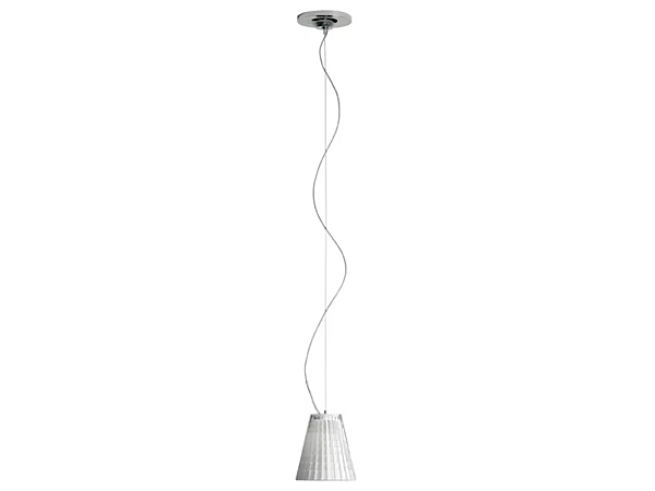Glas Pendelleuchte Flow Halogen Fabbian Fabrik Fabbian aus Italien. Foto №2