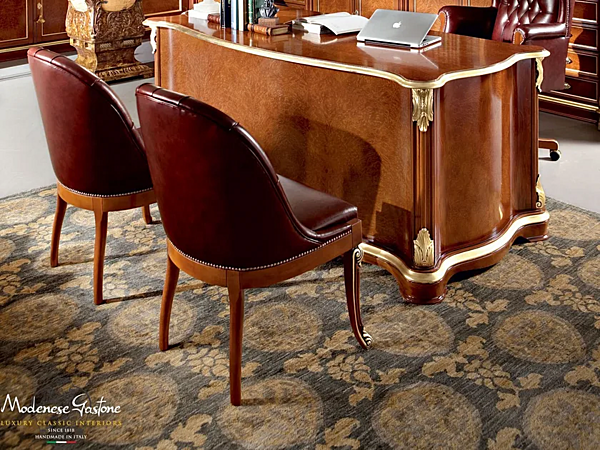 Sessel mit gepolsterter Rückenlehne Modenese Luxury Interiors 13520 Fabrik MODENESE GASTONE aus Italien. Foto №3