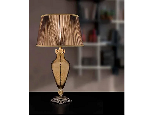 Kristall Tischlampe Kate LG1 Euroluce Lampadari Fabrik EUROLUCE LAMPADARi aus Italien. Foto №1