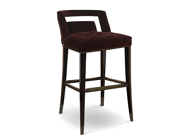 Hochlehnen-Velvet-Hocker BRABBU Naj Fabrik BRABBU aus Italien. Foto №2