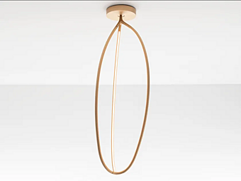 Deckenlampe aus Aluminium und Silikon Artemide Arrival Fabrik Artemide aus Italien