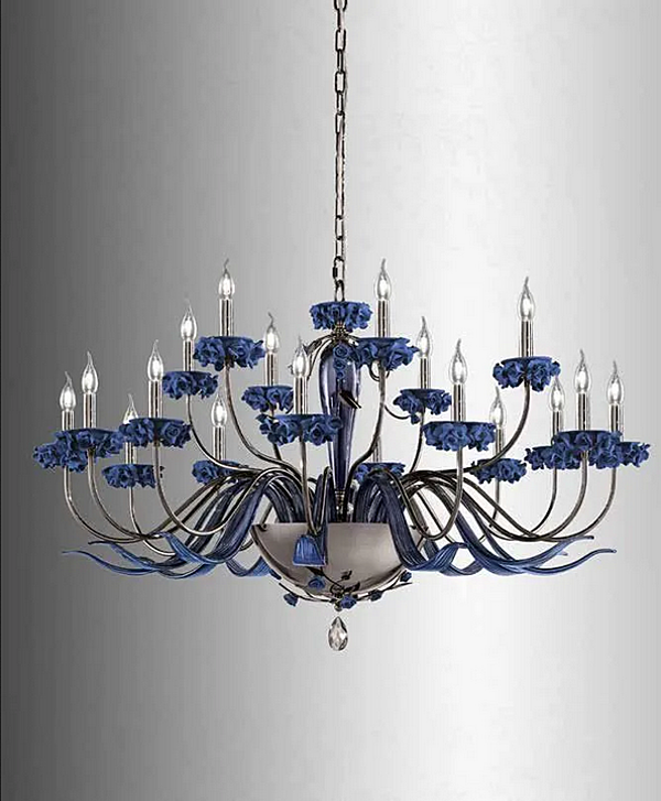 Kronleuchter mit Swarovski-Kristallen Bora L12 6 Euroluce Lampadari Fabrik EUROLUCE LAMPADARi aus Italien. Foto №3