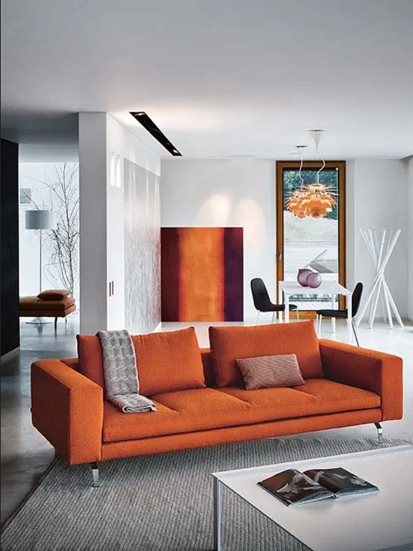 Sofa mit abnehmbarem Bezug Bruce ZANOTTA Fabrik ZANOTTA aus Italien. Foto №3