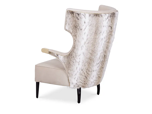 Sika Armchair mit Armlehnen aus Leder BRABBU Fabrik BRABBU aus Italien. Foto №4