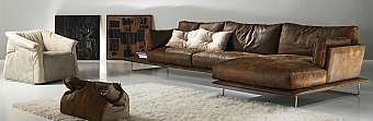 Sofa GAMMA ARREDAMENTI VESSEL SD3 + D31