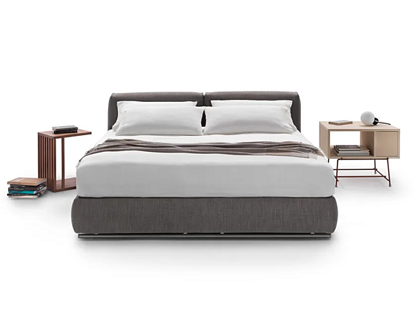 Doppelbett mit gepolsterter Rückenlehne FLEXFORM ASOLO Fabrik FLEXFORM aus Italien. Foto №1