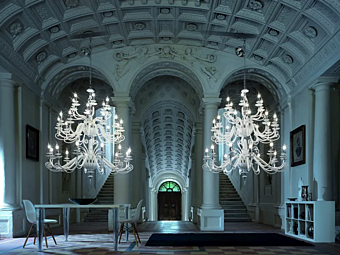 Kristalllüster mit Swarovski-Kristallen Alicante L12 12 6 Euroluce Lampadari