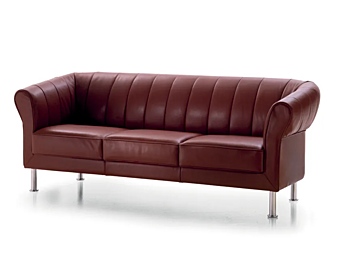 Ledersofa Chesterman i 4 Mariani