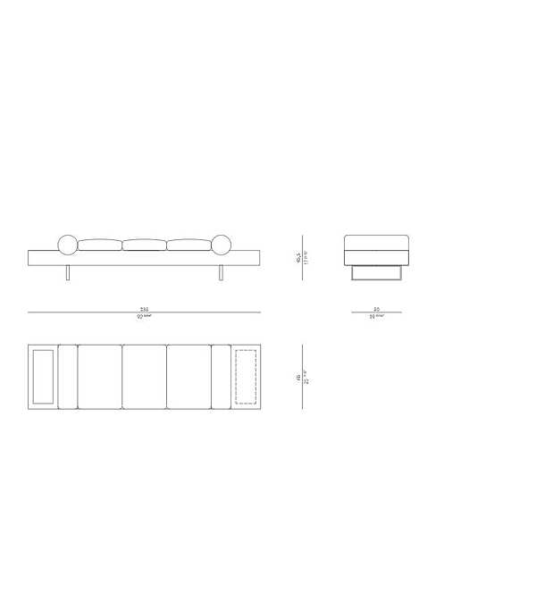 Hocker ROSSATO D-02 Fabrik ROSSATO aus Italien. Foto №5