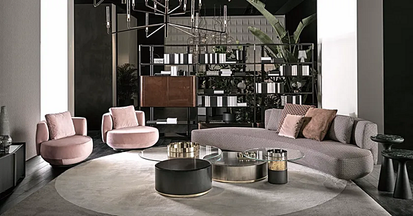 Bücherregal aus Aluminium und Holz Syil Gallotti&Radice Fabrik Gallotti & Radice aus Italien. Foto №4