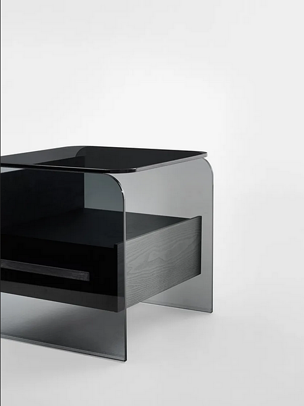 Rechteckiger Nachttisch aus Esche mit Schubladen Gallotti&Radice HOLLY Fabrik Gallotti & Radice aus Italien. Foto №4