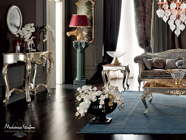 Konsolentisch aus Massivholz Modenese Luxury Interiors 12605 Fabrik MODENESE GASTONE aus Italien. Foto №3