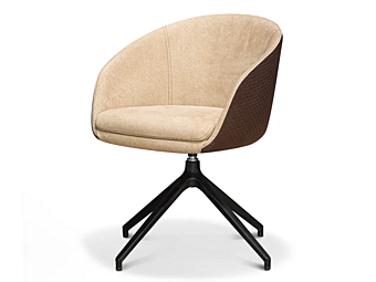 Polsterstuhl mit Trestergestell Seoul FORMITALIA Fabrik FORMITALIA aus Italien