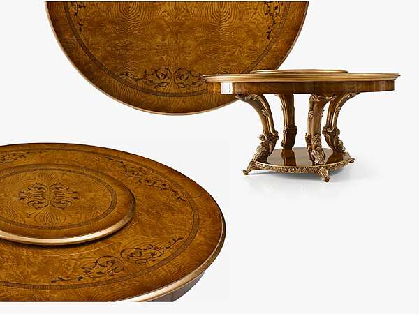 Runder Esstisch aus Holz Dolcevita A.R. Arredamenti 205 Fabrik A.R.ARREDAMENTI SRL aus Italien. Foto №3