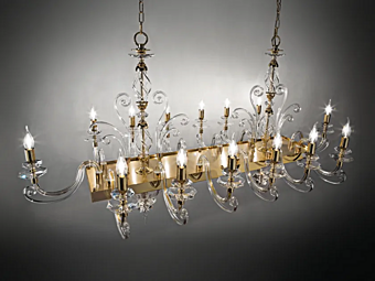 Kronleuchter mit Swarovski-Kristallen Alicante Axis 14 Euroluce Lampadari