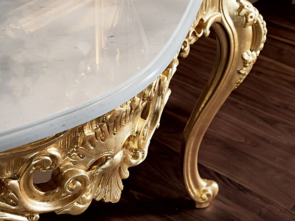 Konsolentisch aus massivem Holz Modenese Luxury Interiors 11606 Fabrik MODENESE GASTONE aus Italien. Foto №3