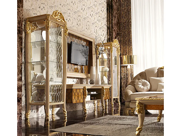 TV-Schrank aus Holz mit modernem Design A.R. Arredamenti Harmony Fabrik A.R.ARREDAMENTI SRL aus Italien. Foto №4