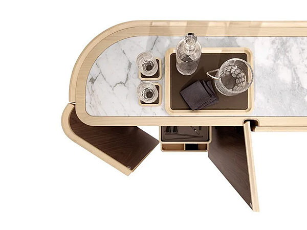 Holzsideboard mit Türen GIORGETTI MOORE 73019, 73024 Fabrik GIORGETTI aus Italien. Foto №2