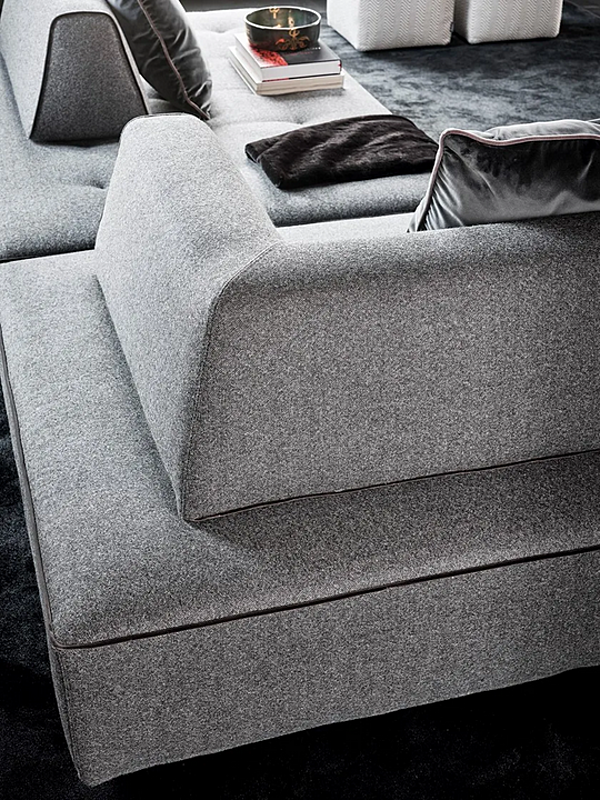 Ecksofa aus Stoff mit modularer Gestaltung Mussi Isola Fabrik MUSSI aus Italien. Foto №5