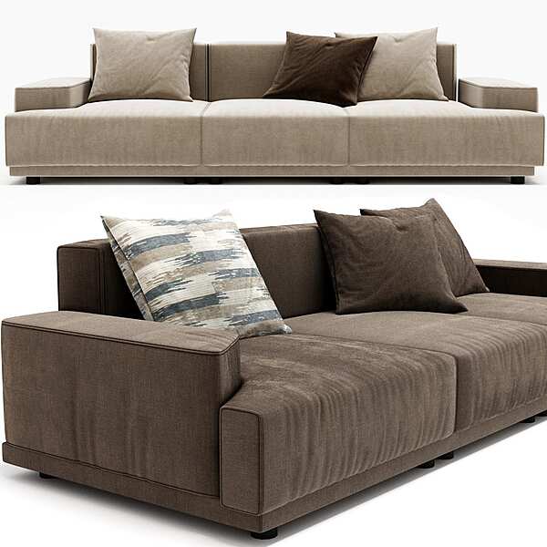 Couch TWILS (VENETA CUSCINI) Espanso COMP. 2 Fabrik TWILS (VENETA CUSCINI) aus Italien. Foto №4