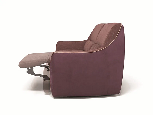 3-Sitzer Relaxsofa aus Stoff mit verstellbarer Rückenlehne Egoitaliano Puffy Fabrik Egoitaliano aus Italien. Foto №6