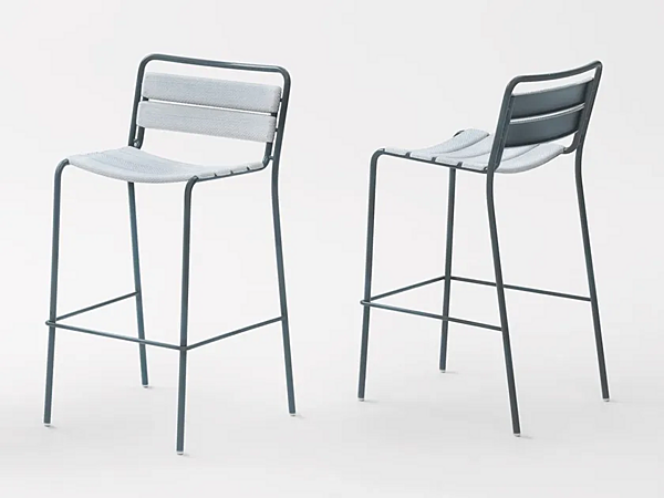 Hochstapelbarer Hocker aus Kunststoff PAOLA LENTI ELBA Fabrik PAOLA LENTI aus Italien. Foto №1