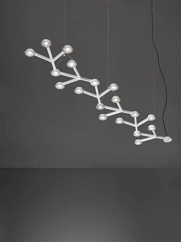 LED Pendelleuchte aus Metall Artemide LED Net Line 1578050APP Fabrik Artemide aus Italien. Foto №3