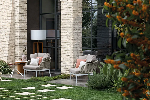 Gartenarmchair aus Stoff mit Armlehnen Atmosphera Dream 2 0 DR.PL Fabrik ATMOSPHERA aus Italien. Foto №2