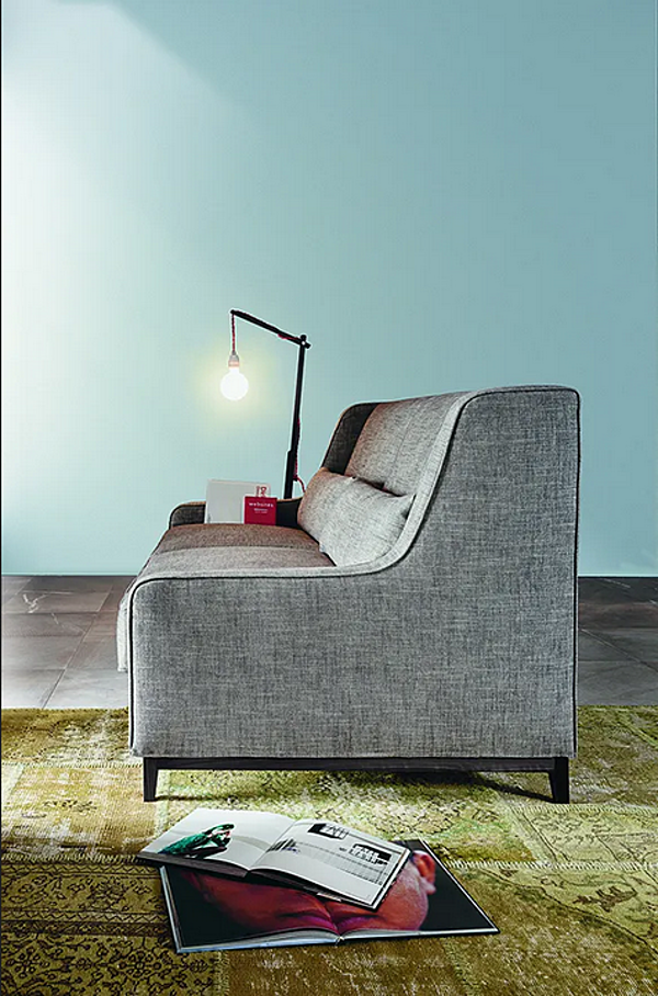 Zweisitzer Schlafsofa aus Stoff VIBIEFFE 2300 Queen Fabrik VIBIEFFE aus Italien. Foto №3