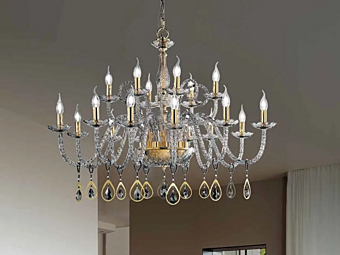 Kristalllüster mit Swarovski-Kristallen Euroluce Lampadari TooChic L12 6